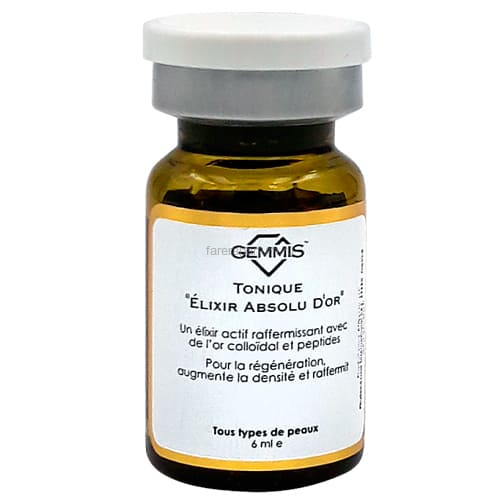 Gemmis Tonique "Élixir Absolu D'or" Тоник "Эликсир Золотой абсолют" 6 мл.