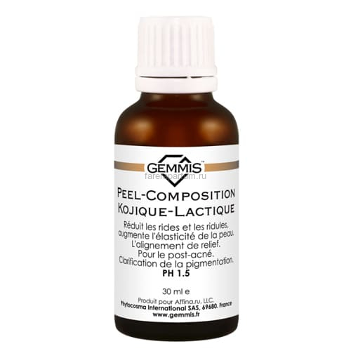 Gemmis Peel-Composition Kojique-Lactique. PH 1.5 Коевая-молочная пил-композиция 30 мл.