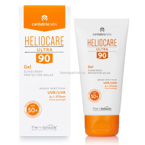 Heliocare Ultra 90 Gel Sunscreen SPF50+ Солнцезащитный гель ультра 90 с SPF50+ 50 мл.
