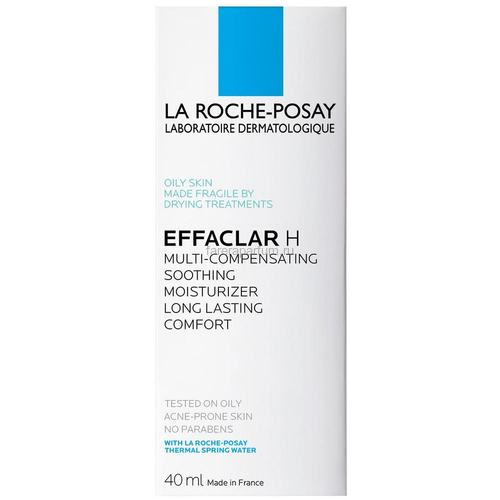 LA ROCHE-POSAY EFFACLAR H Восстанавливающее средство для пересушенной проблемной кожи, 40 мл, изображение 3