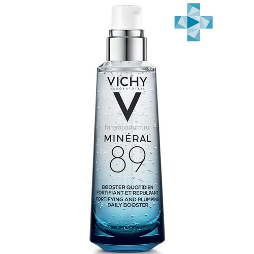 VICHY MINERAL 89 Гель-сыворотка для кожи, подверженной агрессивным внешним воздействиям, 75 мл, Средства: Гель-сыворотка, Обьём: 75 мл.