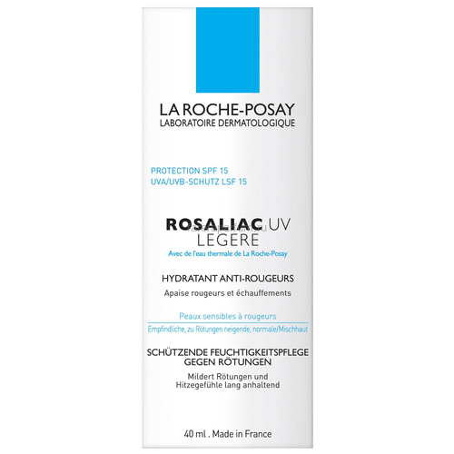 LA ROCHE-POSAY ROSALIAC UV Legere Увлажняющая эмульсия для кожи, склонной к покраснениям SPF15, 40 мл, изображение 3 LA ROCHE-POSAY ROSALIAC UV Legere Увлажняющая эмульсия для кожи, склонной к покраснениям SPF15, 40 мл, изображение 3