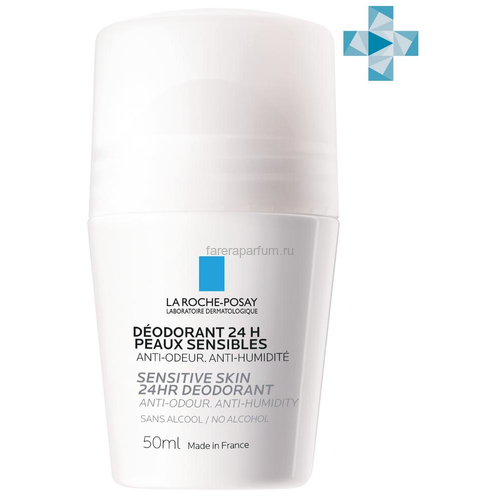 LA ROCHE-POSAY Дезодорант-ролик 24 часа, 50 мл LA ROCHE-POSAY Дезодорант-ролик 24 часа, 50 мл