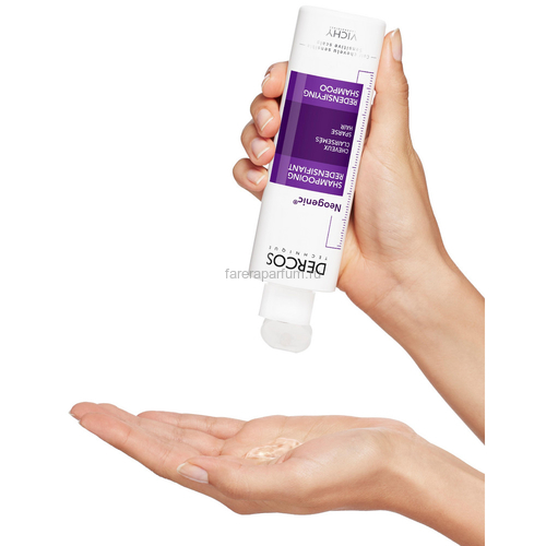 VICHY DERCOS NEOGENIC Шампунь для повышения густоты волос, 200 мл, изображение 3