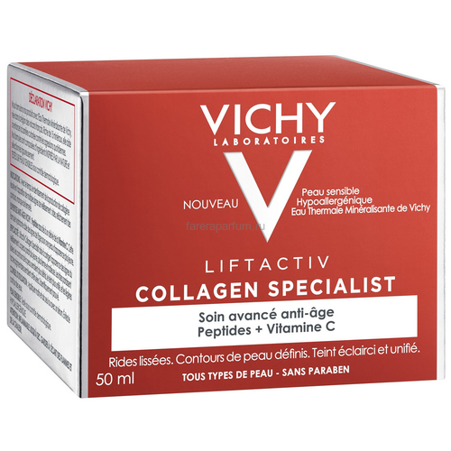 VICHY LIFTACTIV Collagen Specialist Дневной Крем-уход против морщин и для упругости кожи, 50 мл, изображение 2