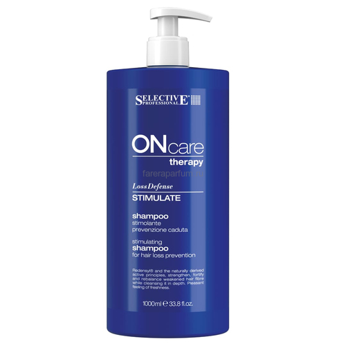 Selective On Care Loss Defense Stimulate Shampoo Шампунь стимулирующий предотвращающий выпадение волос 1000 мл.