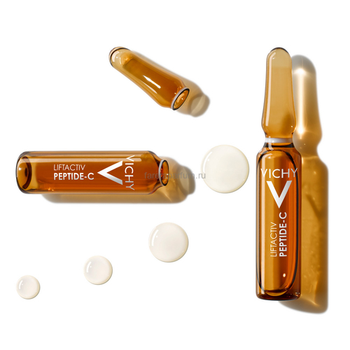VICHY LIFTACTIV Specialist Peptide-C Концентрированная антивозрастная сыворотка в ампулах, 10 штук, Средства: Сыворотка, Обьём: 10 шт., изображение 2