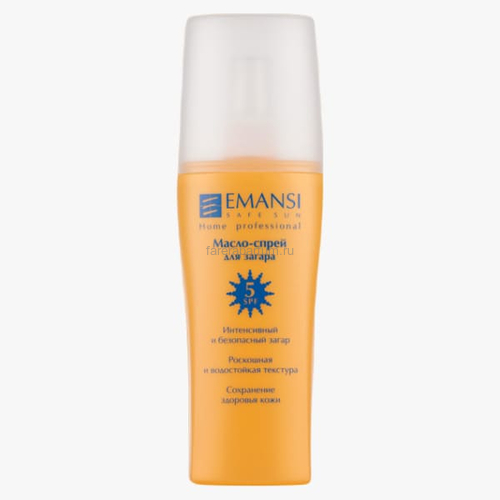 Emansi Масло-спрей для загара SPF5 150 мл.
