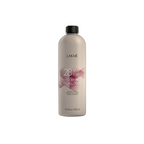 Lakme Color Developer Окислитель 28V 8,4% 1000 мл., Средства: Окислитель, Обьём: 1000 мл.