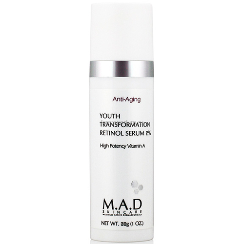 M.A.D Skincare Youth Youth Transformation Retinol Serum 2%, Омолаживающая сыворотка с 2% ретинолом 30 гр.