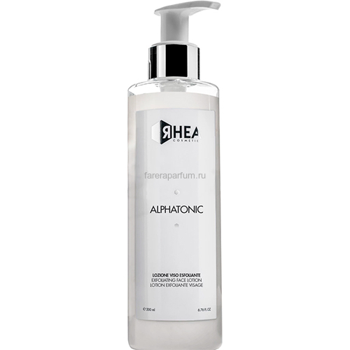 RHEA AlphaTonic, Эксфолиирующий лосьон с комплексом альфа-гидроксикислот 200 мл.