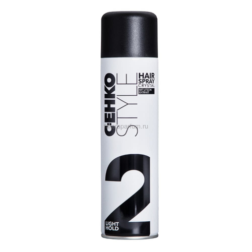 C:ЕНКО Style Hairspray Crystal Лак для волос Кристалл, 400 мл.
