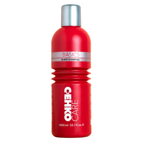C:EHKO CARE BASICS Серебристый шампунь (Silber Shampoo), 1000 мл, Средства: Шампунь, Обьём: 1000 мл