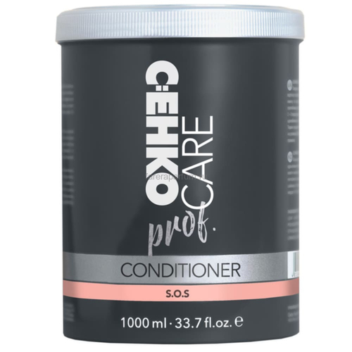 C:EHKO CARE prof. Кондиционер S.O.S. для осветленных, обесцвеченных и вьющихся волос, 1000 мл, Средства: Кондиционер, Обьём: 1000 мл