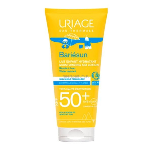 Uriage Барьесан SPF50+ Увлажняющее молочко для детей 100 мл.