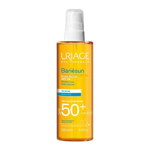 Uriage Барьесан SPF50+ Сухое масло 200 мл.