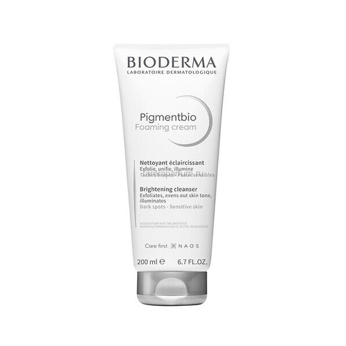 Bioderma Пигментбио Осветляющий и очищающий крем 200 мл.