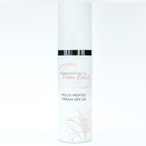 Fleur DeLis Multi-Peptid Cream SPF 20 Мультипептидный крем с SPF 20 для лица, шеи и декольте 75 мл., Средства: Крем, Обьём: 75 мл.