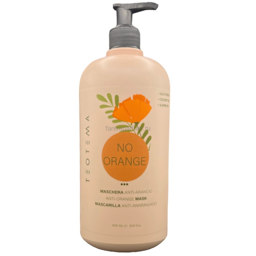Teotema Маска для нейтрализации оранжевых оттенков 1000 мл., Средства: Маска, Обьём: 1000 мл.