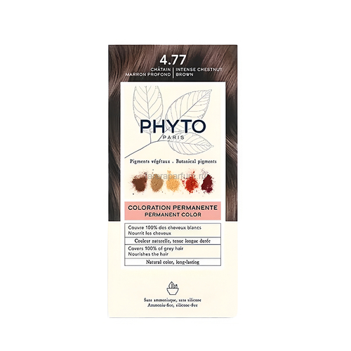 Phyto Фито Краска для волос (4.77 Насыщенный глубокий Каштан)