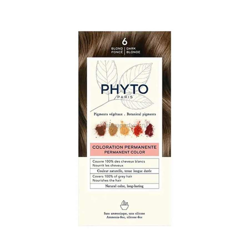 Phyto Фито Краска для волос (6 Темный блонд)