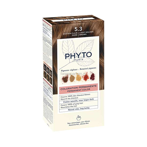 Phyto Фито Краска для волос (5.3 Светлый золотистый шатен)