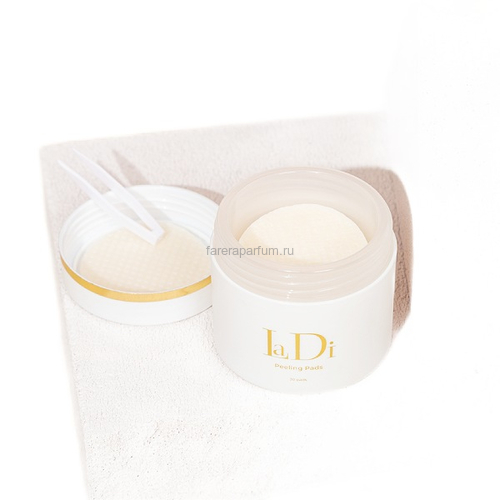 La Diva Anti-Age Peeling Pads Пилинг с интенсивным антивозрастным эффектом на основе Альфа-Бета-гидрокислот 30 шт., изображение 2