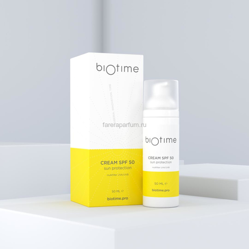BiOtime Солнцезащитный крем SPF 50 50 мл.