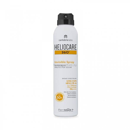 Heliocare 360 Invisible Spray SPF50+ Невидимый спрей с SPF 50+ для тела 200 мл.