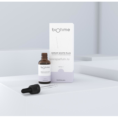 BiOtime Serum White Plus with retinol 1% Высокоэффективная осветляющая сыворотка 30 мл.