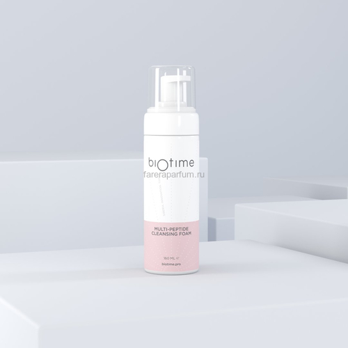 BiOtime Multi-Peptide Cleansing Foam Мультипептидная очищающая пенка 160 мл.