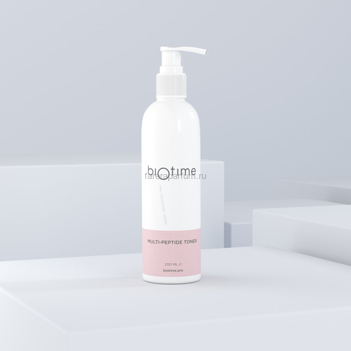 BiOtime Multi-Peptide Toner Мультипептидный увлажняющий тоник 180 мл., Средства: Тоник, Обьём: 180 мл.