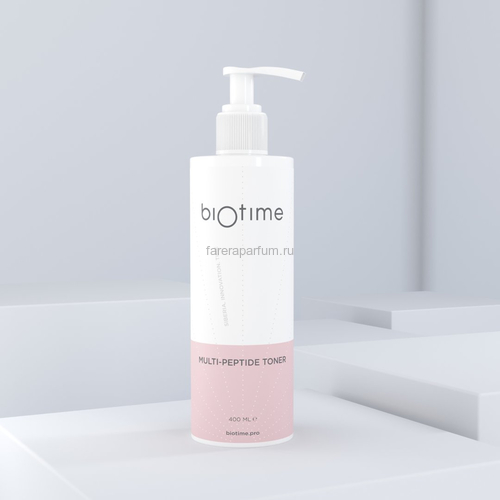 BiOtime Multi-Peptide Toner Мультипептидный увлажняющий тоник 400 мл., Средства: Тоник, Обьём: 400 мл.