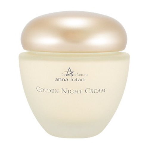 Anna Lotan Liquid Gold Golden Night Cream Бархатистый ночной крем для сухой кожи 50 мл.
