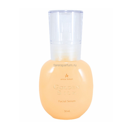 Anna Lotan Liquid Gold Golden Silk Facial Serum Увлажняющая эмульсия для всех типов кожи 50 мл.