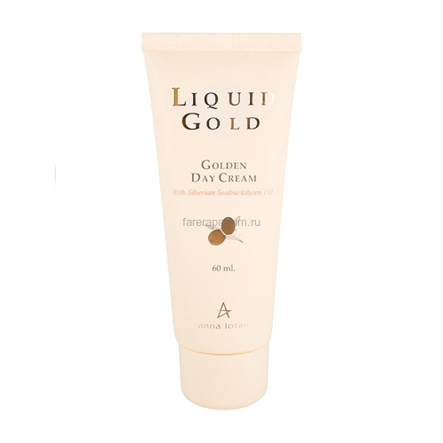 Anna Lotan Liquid Gold Golden Day Cream Нежный деликатный дневной крем для сухой кожи 60 мл.