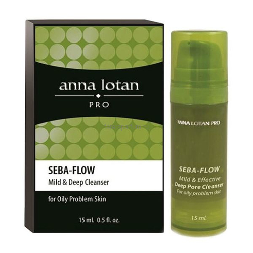Anna Lotan PRO Seba-Flow Mild & Deep Cleanser Гель для глубокого очищения пор 15 мл.