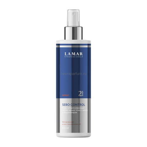 Lamar Sebo Control Тоник себорегулирующий против черных точек с цинком и ниацинамидом 400 мл.