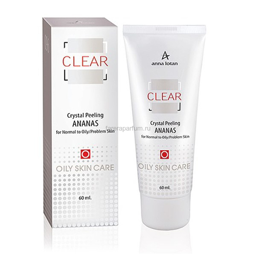 Anna Lotan Clear Ananas Crystal Peeling Кристаллический пилинг для всех типов кожи 60 мл.