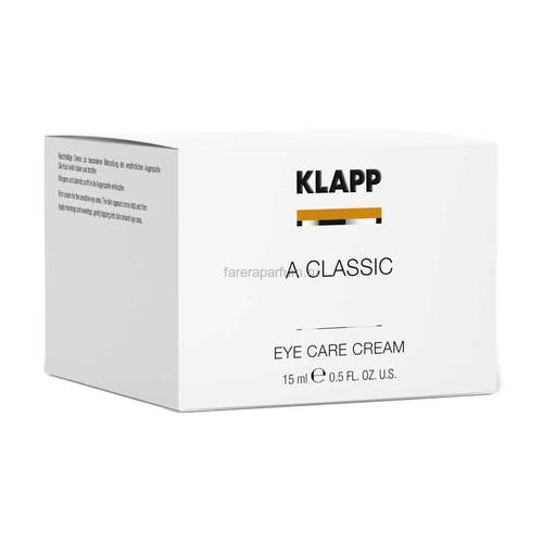 Klapp A Classic Eye Care Cream Крем-уход для кожи вокруг глаз 15 мл., изображение 2
