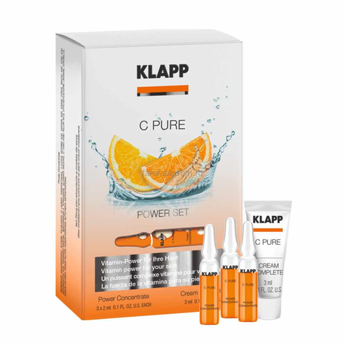 Klapp C Pure Power Set Набор "Сила витамина C" 3х2 мл. + 3 мл.