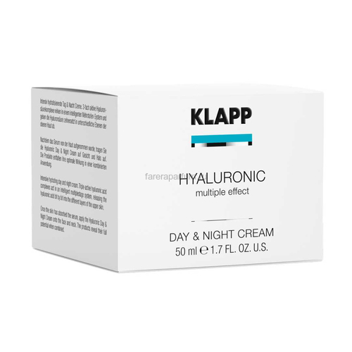 Klapp Hyaluronic Day & Night Cream Крем "Гиалуроник День-Ночь" 50 мл., изображение 2