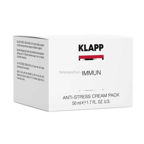 Klapp Immun Anti-Stress Cream Pack Крем-маска "Анти-стресс" 50 мл., изображение 2