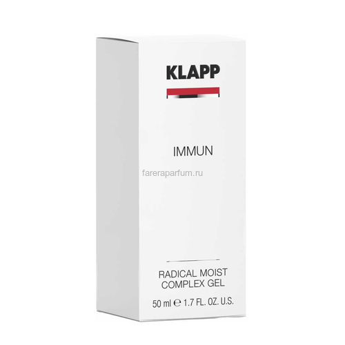Klapp Immun Radical Moist Complex Gel Радикально-увлажняющий комплекс 50 мл., изображение 2