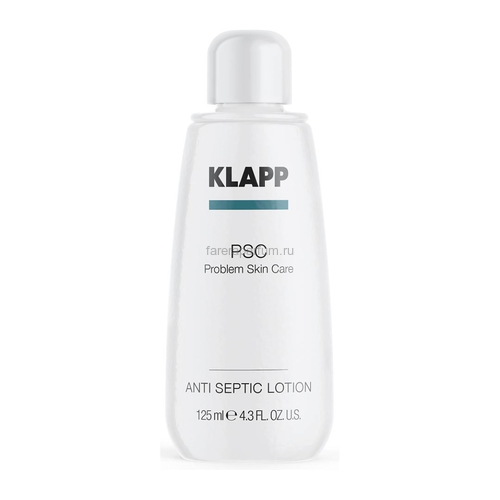Klapp Problem skin care Anti septic lotion Лосьон с цинком "Болтушка" 125 мл.
