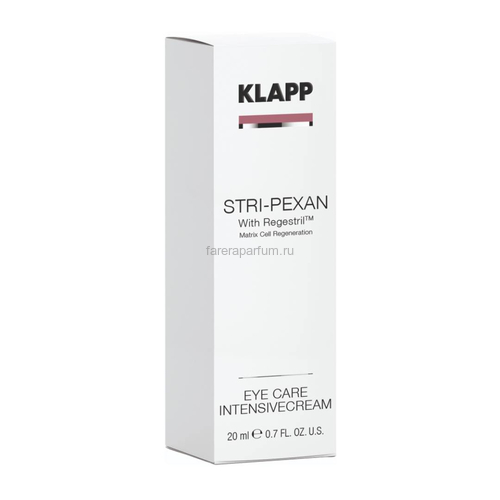 Klapp Stri-pexan Eye care intensive cream Интенсивный крем для век 20 мл., изображение 2