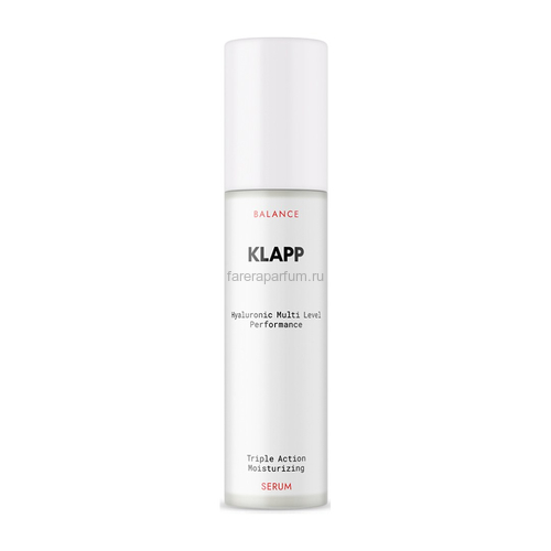 Klapp Hyaluronic MLP Balance Triple Action Moisturizing Serum Увлажняющая сыворотка День-Ночь 50 мл.