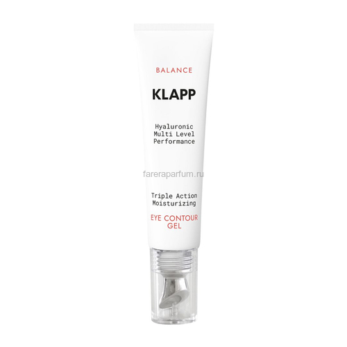 Klapp Hyaluronic MLP Balance Triple Action Moisturizing Eye Contour Gel Увлажняющий гель для век 15 мл.