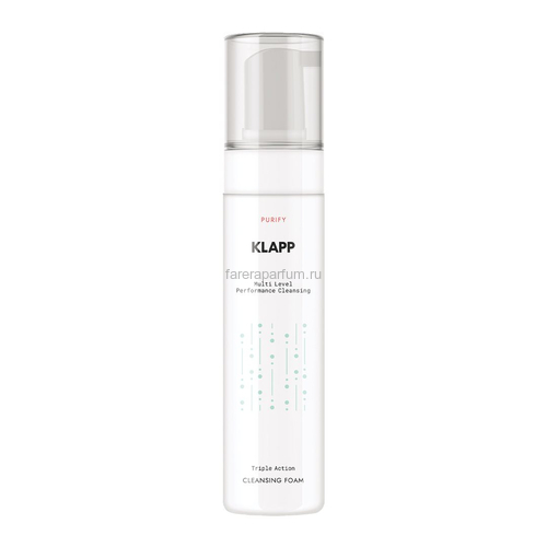 Klapp Youth Purify Multi Level Performance Cleansing Очищающая пенка 200 мл. Klapp Youth Purify Multi Level Performance Cleansing Очищающая пенка 200 мл.