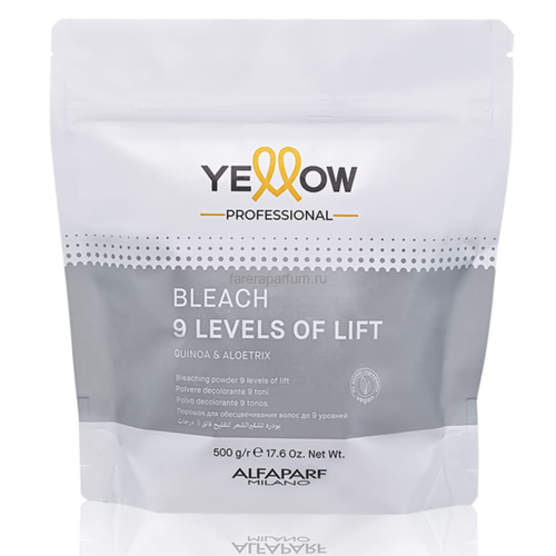 Yellow YE PROFESSIONAL Bleach Порошок для обесцвечивания волос до 9 уровней 500 гр., изображение 2